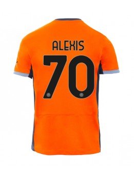 Inter Milan Alexis Sanchez #70 Ausweichtrikot 2023-24 Kurzarm